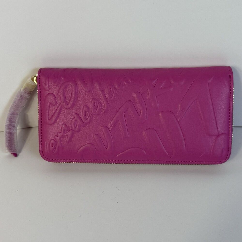 Versace Jeans Couture wallet HOT PINK NWOT - Picture 2 of 14
